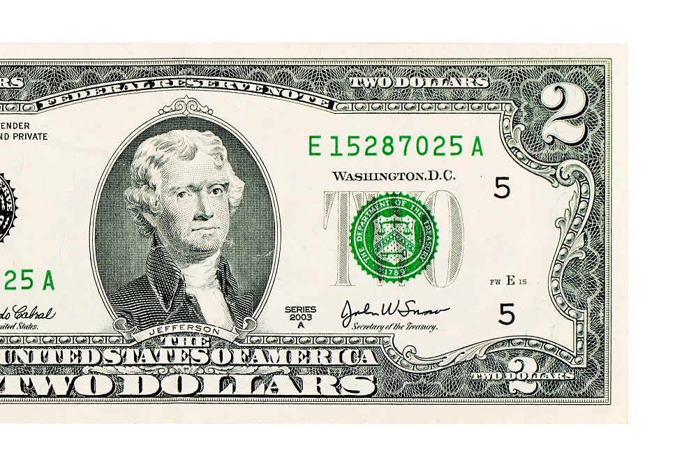 The Legend of the $2 Bill - Briggs and Coops | Coins, Bullion & Currency | Redlands, Ca